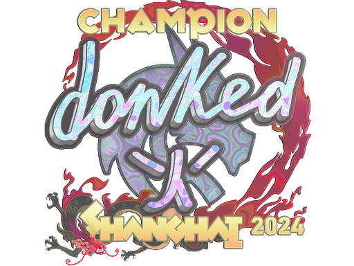 donk (Holo, Champion) | Shanghai 2024 image