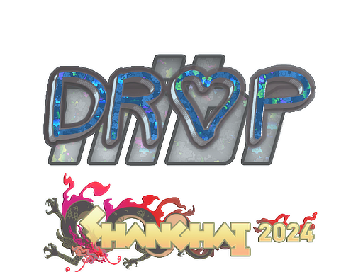 Sticker | drop (Glitter) | Shanghai 2024 image