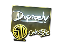 Sticker | dupreeh (Foil) | Cologne 2015 image