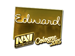 Sticker | Edward (Gold) | Cologne 2015 image