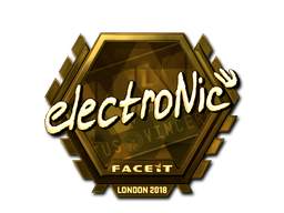 electronic (Gold) | London 2018 image