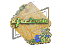 Sticker | electronic (Holo) | Rio 2022 image