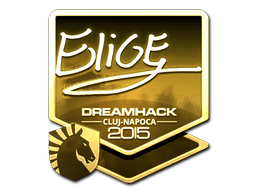 Sticker | EliGE (Gold) | Cluj-Napoca 2015 image