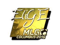 Sticker | EliGE (Gold) | MLG Columbus 2016 image
