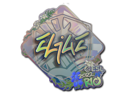 Sticker | EliGE (Holo) | Rio 2022 image