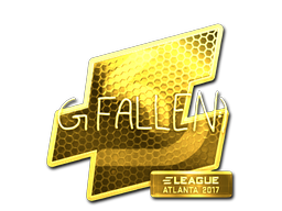 Sticker | FalleN (Gold) | Atlanta 2017 image