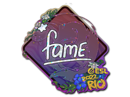 Sticker | fame (Glitter) | Rio 2022 image