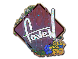 Sticker | faveN (Glitter) | Rio 2022 image