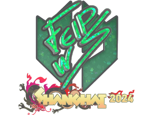 Sticker | felps (Glitter) | Shanghai 2024 image