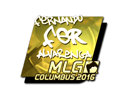 Sticker | fer (Gold) | MLG Columbus 2016 image