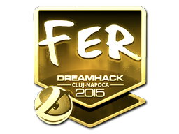 Sticker | fer (Gold) | Cluj-Napoca 2015 image