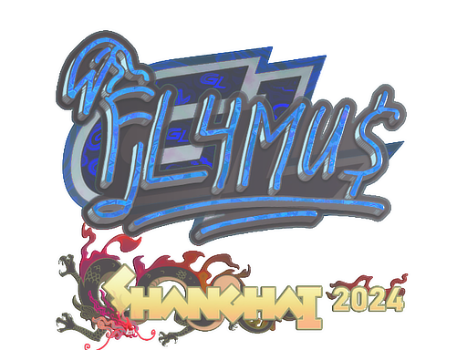 Sticker | FL4MUS (Holo) | Shanghai 2024 image