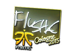 Sticker | flusha (Foil) | Cologne 2015 image