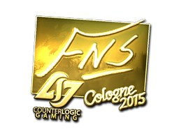 Sticker | FNS (Gold) | Cologne 2015 image