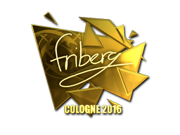 Sticker | friberg (Gold) | Cologne 2016 image