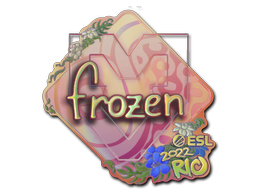 Sticker | frozen (Holo) | Rio 2022 image