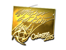 Sticker | GeT_RiGhT (Gold) | Cologne 2015 image