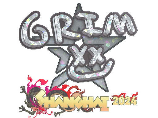 Sticker | Grim (Glitter) | Shanghai 2024 image