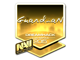 Sticker | GuardiaN (Gold) | Cluj-Napoca 2015 image