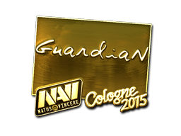 Sticker | GuardiaN (Gold) | Cologne 2015 image