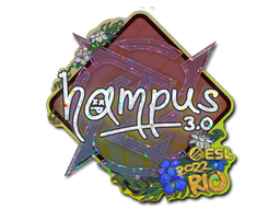 Sticker | hampus (Glitter) | Rio 2022 image