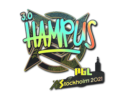 Sticker | hampus (Holo) | Stockholm 2021 image