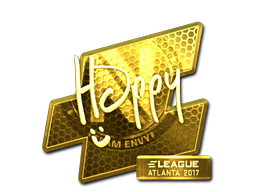 Sticker | Happy (Gold) | Atlanta 2017 image