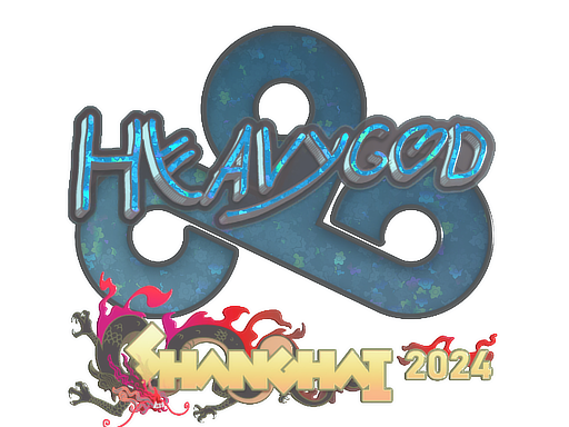 Sticker | Heavygod (Glitter) | Shanghai 2024 image