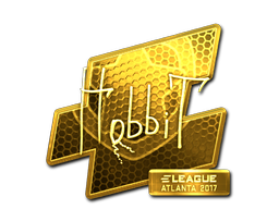 Sticker | Hobbit (Gold) | Atlanta 2017 image