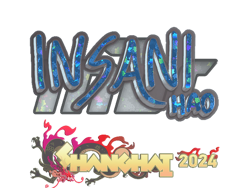 Sticker | insani (Glitter) | Shanghai 2024 image