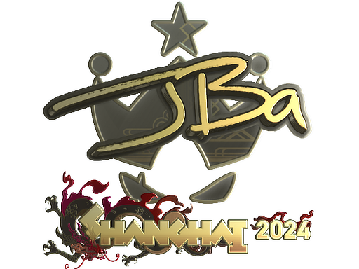 Sticker | JBa (Gold) | Shanghai 2024 image
