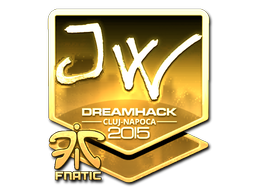 Sticker | JW (Gold) | Cluj-Napoca 2015 image