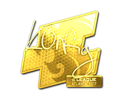 Sticker | k0nfig (Gold) | Atlanta 2017 image