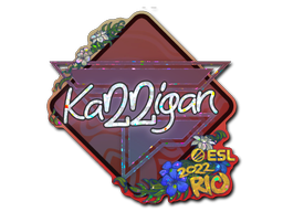 Sticker | karrigan (Glitter) | Rio 2022 image