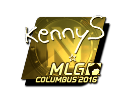 Sticker | kennyS (Gold) | MLG Columbus 2016 image