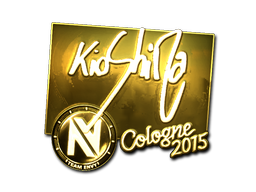 Sticker | kioShiMa (Gold) | Cologne 2015 image