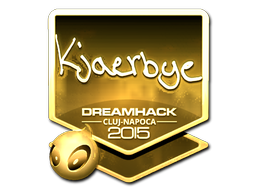 Sticker | Kjaerbye (Gold) | Cluj-Napoca 2015 image