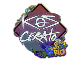 Sticker | KSCERATO (Glitter) | Rio 2022 image