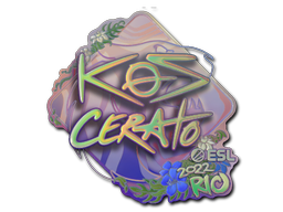 Sticker | KSCERATO (Holo) | Rio 2022 image