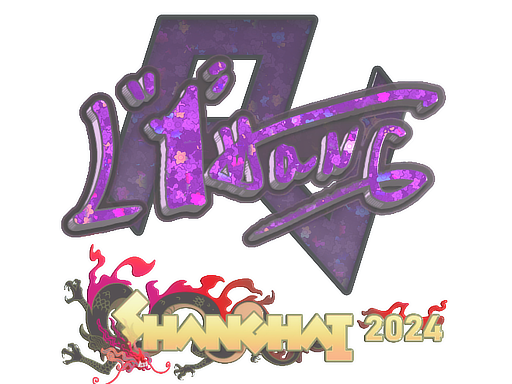 Sticker | L1haNg (Glitter) | Shanghai 2024 image