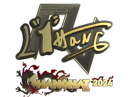 Sticker | L1haNg (Gold) | Shanghai 2024 image