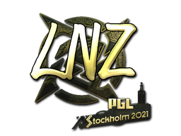 Sticker | LNZ (Gold) | Stockholm 2021 image