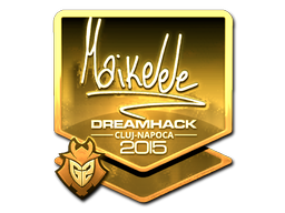 Sticker | Maikelele (Gold) | Cluj-Napoca 2015 image