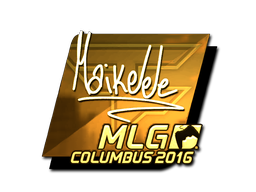 Sticker | Maikelele (Gold) | MLG Columbus 2016 image