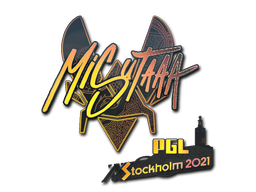 Sticker | misutaaa (Holo) | Stockholm 2021 image