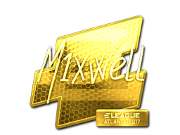 Sticker | mixwell (Gold) | Atlanta 2017 image