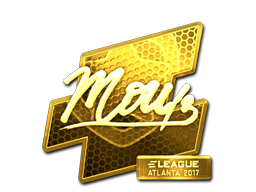 Sticker | mou (Gold) | Atlanta 2017 image