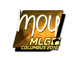 Sticker | mou (Gold) | MLG Columbus 2016 image