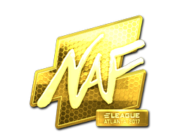 Sticker | NAF (Gold) | Atlanta 2017 image