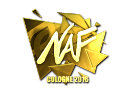 Sticker | NAF (Gold) | Cologne 2016 image